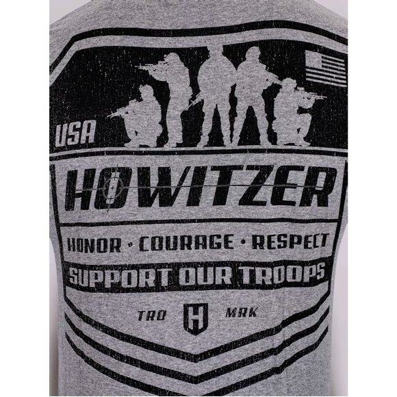 HOWITZER Clothing Men's T-Shirt S/S SUPPORT HONOR - Picture 9 of 12